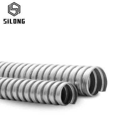 Electrical Wire Conduit Galvanized Steel Flexible Metal Cable Conduit Corrugated Pipe